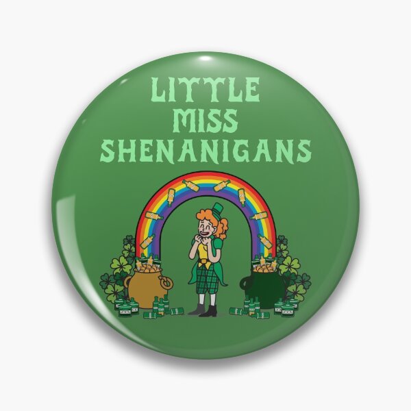 Item preview, Little Miss Shenanigans - Funny St. Patrick's Day designed and sold by alancrapopod.
