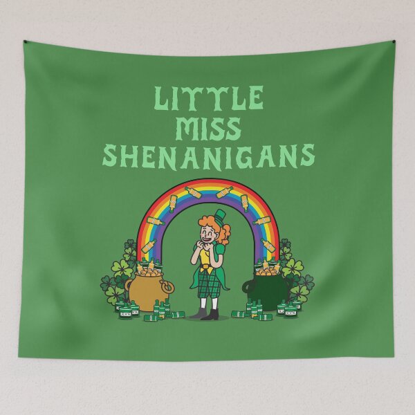 Item preview, Little Miss Shenanigans - Funny St. Patrick's Day designed and sold by alancrapopod.