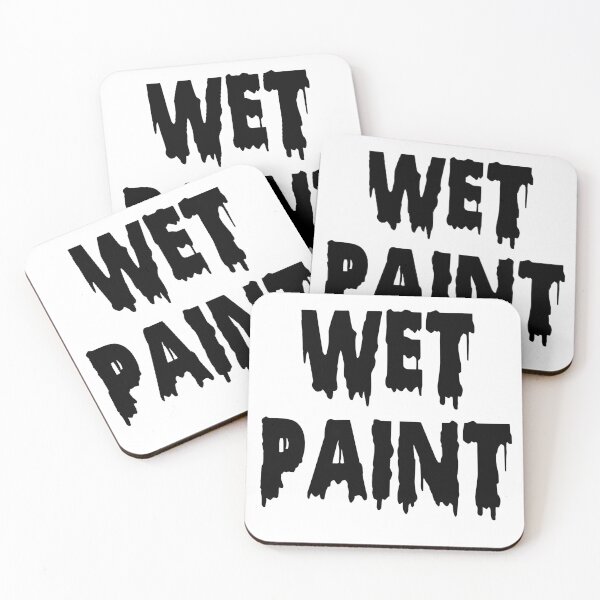 Item preview, Wet Paint Graffiti Black designed and sold by TravelScientist.