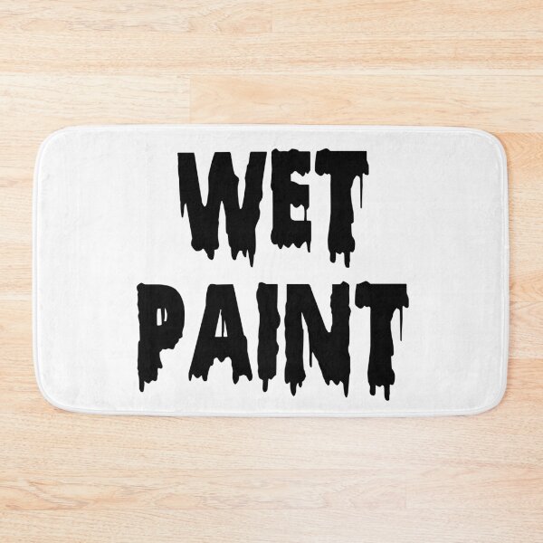 Item preview, Wet Paint Graffiti Black designed and sold by TravelScientist.