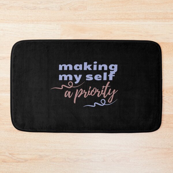Item preview, Making myself a priority International Women's Day quotes designed and sold by Art Wear Nation.