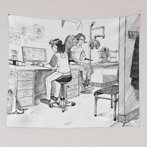 Item preview, Visiting the optician designed and sold by Marjolein de Jong.