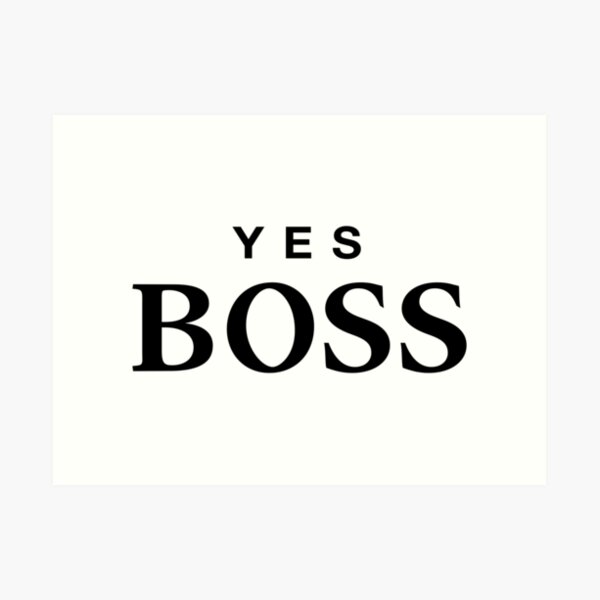 Yes boss картинки