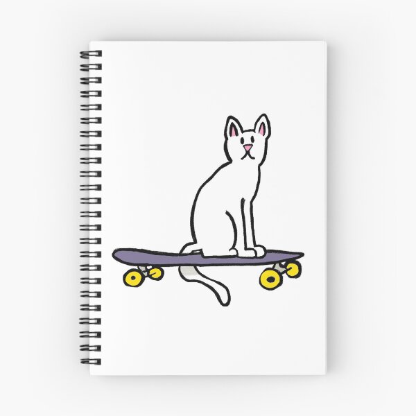 Item preview, Cat on a skateboard designed and sold by Quick Brown Fox Canada.