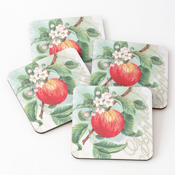 Item preview, apple botanical designed and sold by Lesa Marino.
