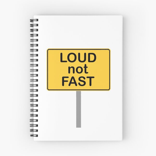 Item preview, loud not fast loud not fast designed and sold by Elonshop.