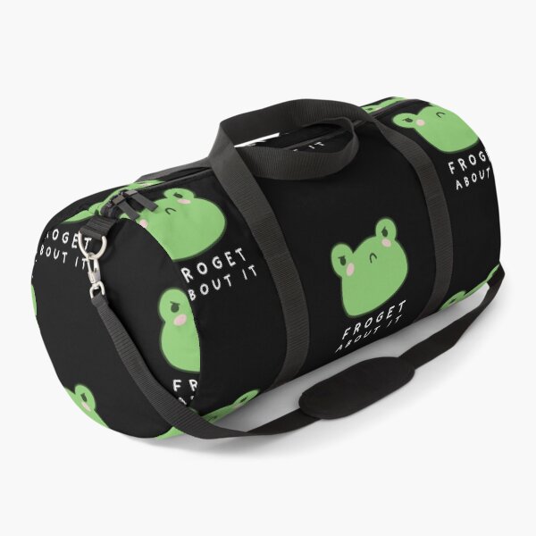Item preview, Froget About It: Cute Grumpy Frog with a Funny Frogge Pun, Kawaii Froggy Face Meme, Sarcastic Italian "Forget About It" Saying designed and sold by MinistryOfFrogs.