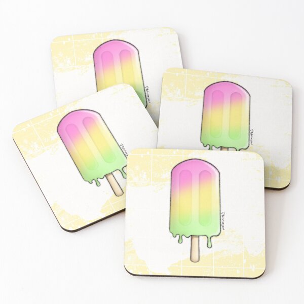 Item preview, Drippy Rainbow Sherbet-cicle designed and sold by potatoegoat.
