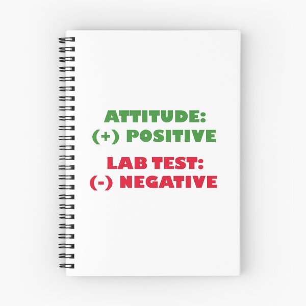 Item preview, Attitude Positive Lab Test Negative designed and sold by mrtraz.