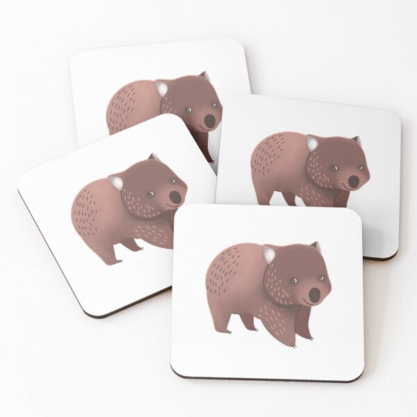 Item preview, Brown hairy nosed wombat designed and sold by jazzydevil.