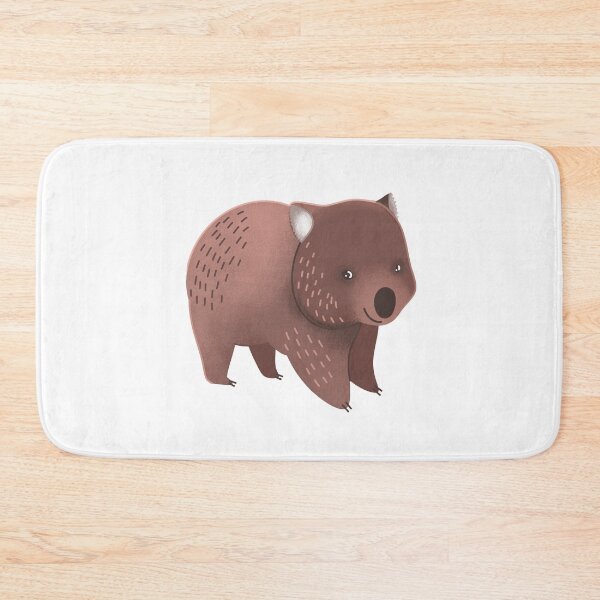 Item preview, Brown hairy nosed wombat designed and sold by jazzydevil.