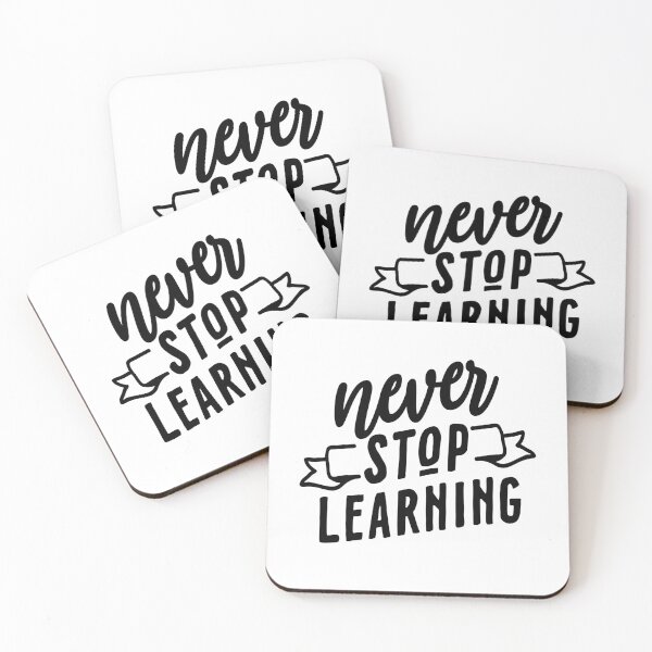 Item preview, Never Stop Learning t-shirt  designed and sold by Perfectstyles.