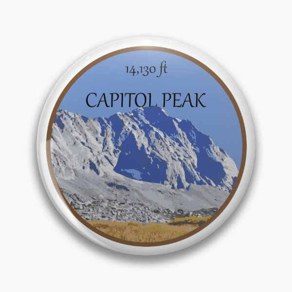 Item preview, Capitol Peak Illustration designed and sold by scrossdesigns.