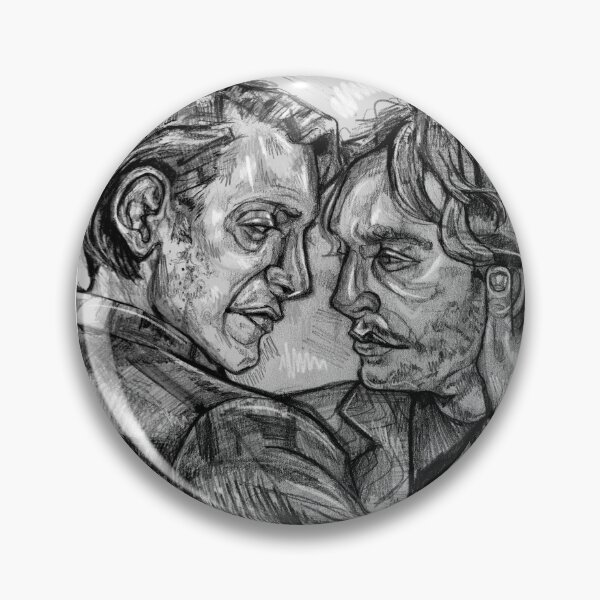 Item preview, Hannibal Lecter and Will Graham  designed and sold by ItsDetergent.