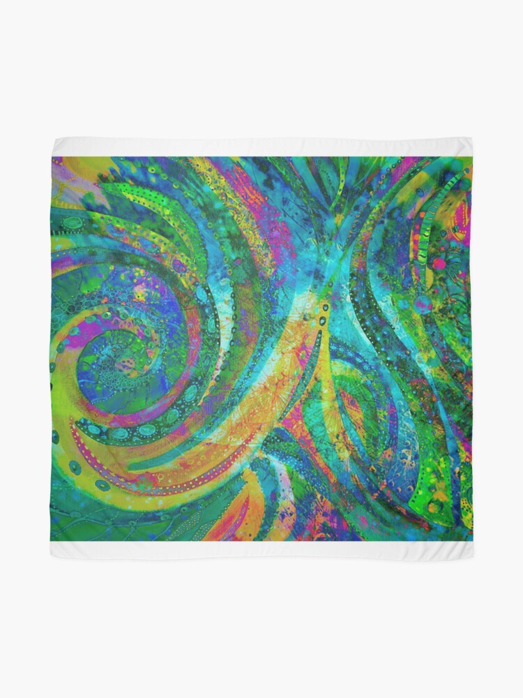 Foulard 'Vague ethnique' : autre vue