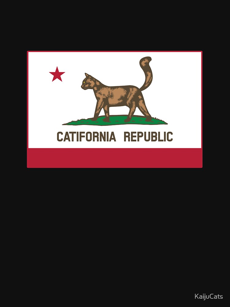 Catifornia Republic State Flag by KaijuCats