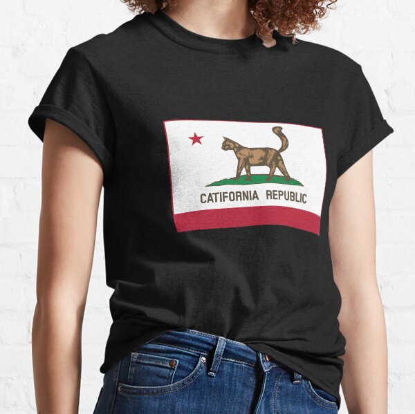 Catifornia Republic State Flag Classic T-Shirt
