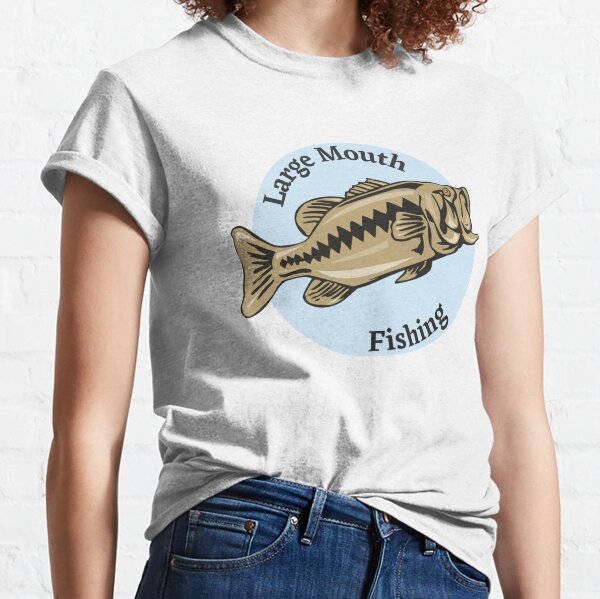 Fishing Graphic T-Shirt Large Mouth Bass Fish Essential T-Shirt