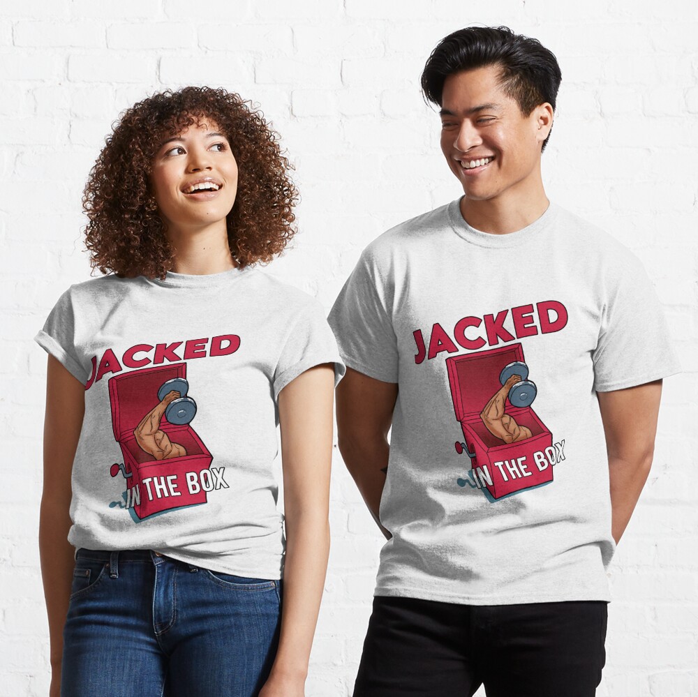 Jacked In the Box Essential T-Shirt for Sale by taggink