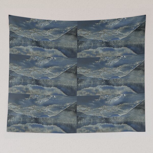 Item preview, The Sunray Snowy Lake designed and sold by ArtForYourStuff.