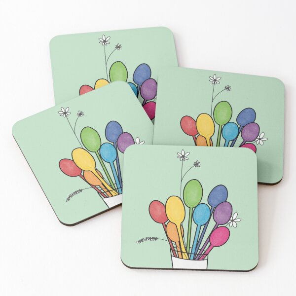 Item preview, Bouquet of Spoons (Green) designed and sold by monsterzine.