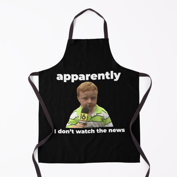Item preview, Apparently, I don't watch the news designed and sold by Zexten.