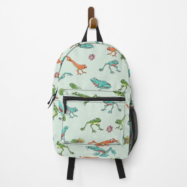 Item preview, Colorful Frog pattern designed and sold by ekpatterns.