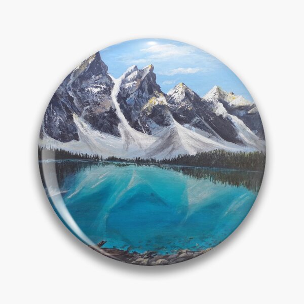 Item preview, Lake Moraine at Sunrise designed and sold by laurenaimee-art.