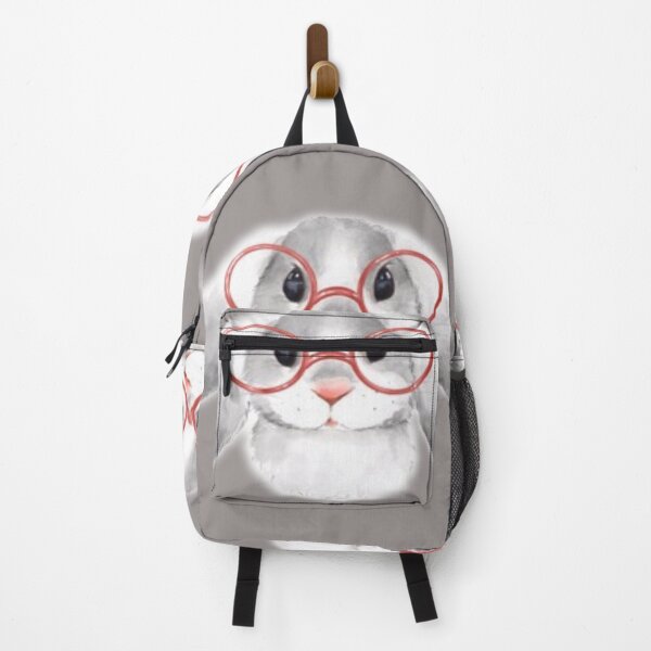 Item preview, Cute Easter Bunny Rabbit In Glasses Happy Easter designed and sold by NadeenInspires.