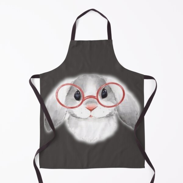 Item preview, Cute Easter Bunny Rabbit In Glasses Happy Easter designed and sold by NadeenInspires.
