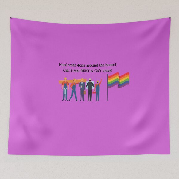 Item preview, Rent-a-gay! designed and sold by ANightbird13.