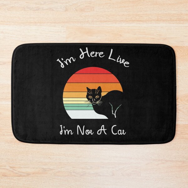Item preview, I'm Here Live I'm Not A Cat  t-shirt  designed and sold by Perfectstyles.