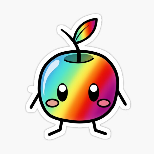 Aperçu de l'œuvre Éclat prismatique Junimo Stardew Valley créée et vendue par Satellite Stickers.