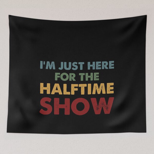 Item preview, Just Here For The Halftime Show Masks designed and sold by mwvenus.