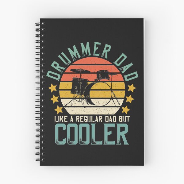 Item preview, Retro Father's Day Drummer Dad Like A Regular Dad But Cooler designed and sold by DreamColor.