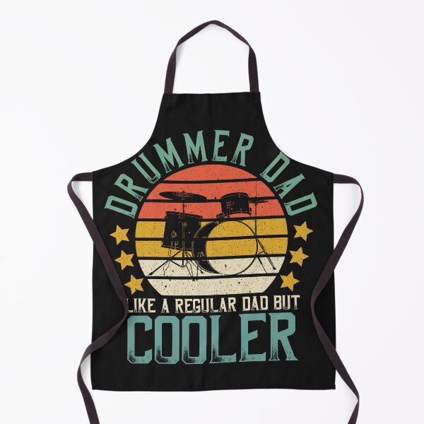 Item preview, Retro Father's Day Drummer Dad Like A Regular Dad But Cooler designed and sold by DreamColor.