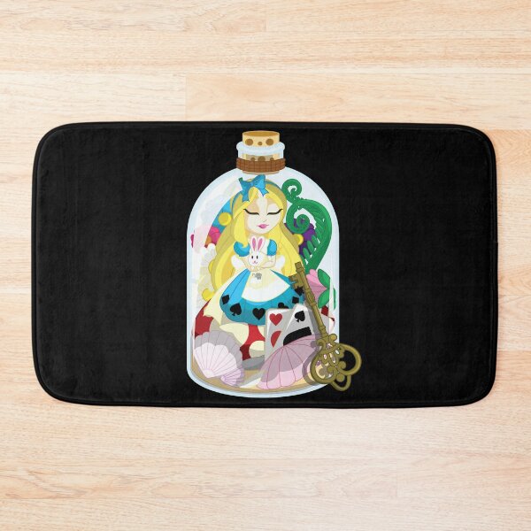 Item preview, Bottled Wonderland Black Background designed and sold by Crystellia.