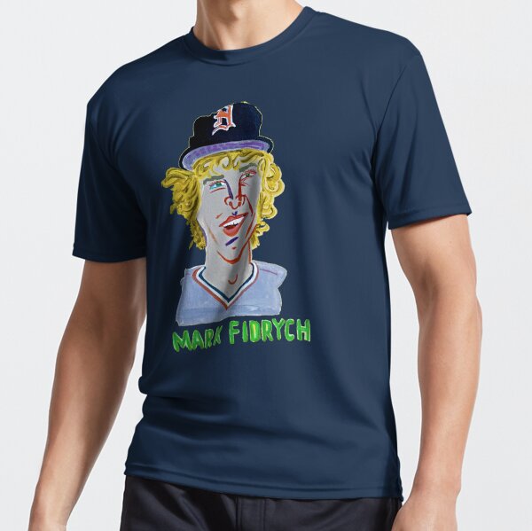 Vintage T-shirt 70s T Shirt Mark Fidrych Tigers the Bird 