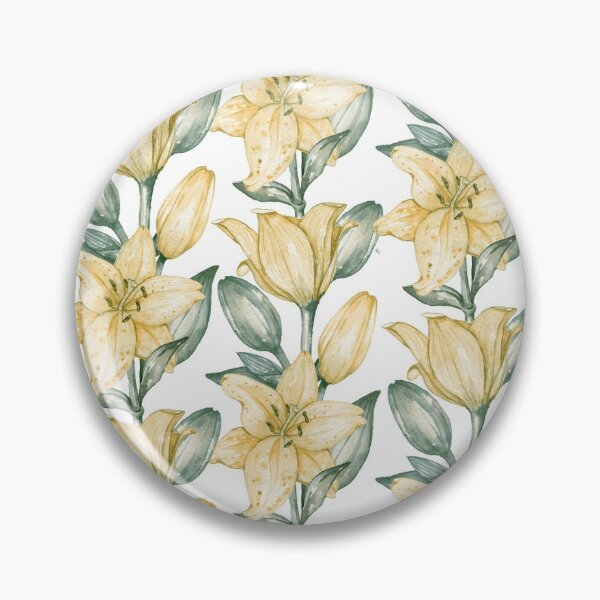 Natural Lily Flower's Pin