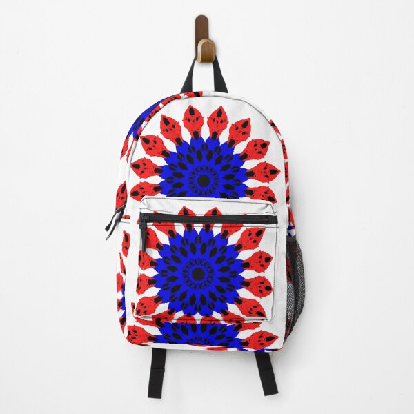 Item preview, Red black and blue pattern designed and sold by Creativeart1974.
