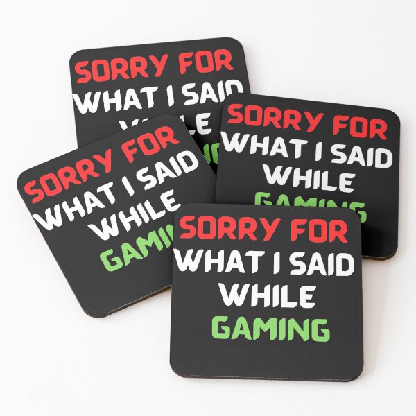 Item preview,  Sorry For what I said when I said T-shirt For Gaming T-Shirt designed and sold by Barwane Products.