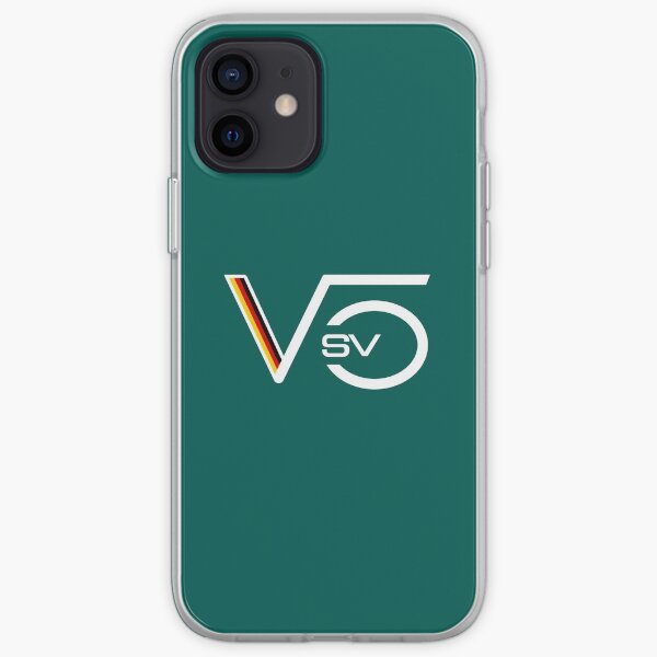 Logo de Sebastian Vettel F1 2021 V5 Coque souple iPhone
