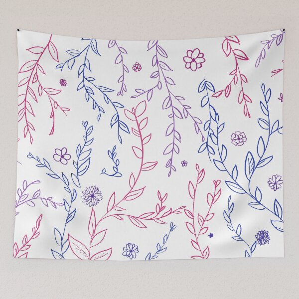 Item preview, Bi Vines and Flowers designed and sold by FrostedDesigns.