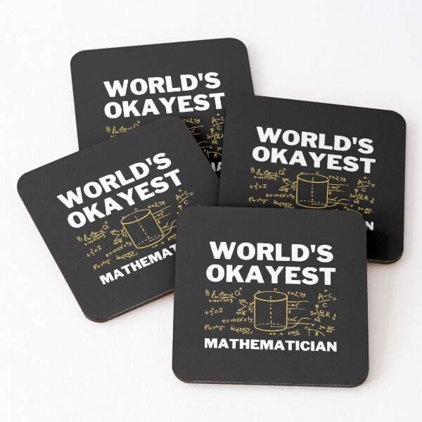 Item preview, World's Okayest And Best Mathematician designed and sold by livegood.