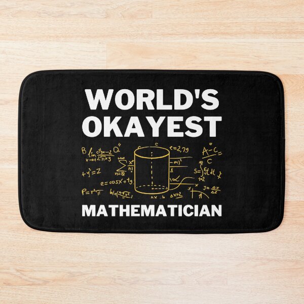 Item preview, World's Okayest And Best Mathematician designed and sold by livegood.