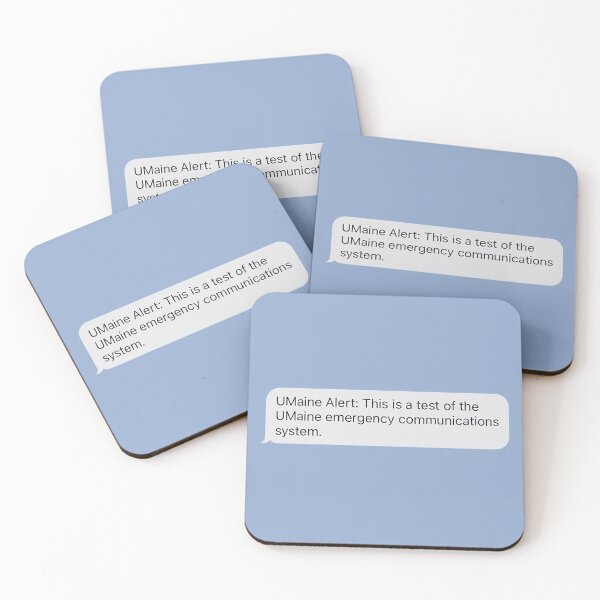 Item preview, UMaine Emergency Alert designed and sold by PlumAdorable.