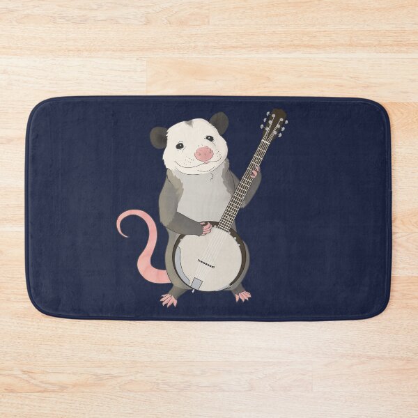 Item preview, Opossum playing the banjo instrument designed and sold by Mehu.