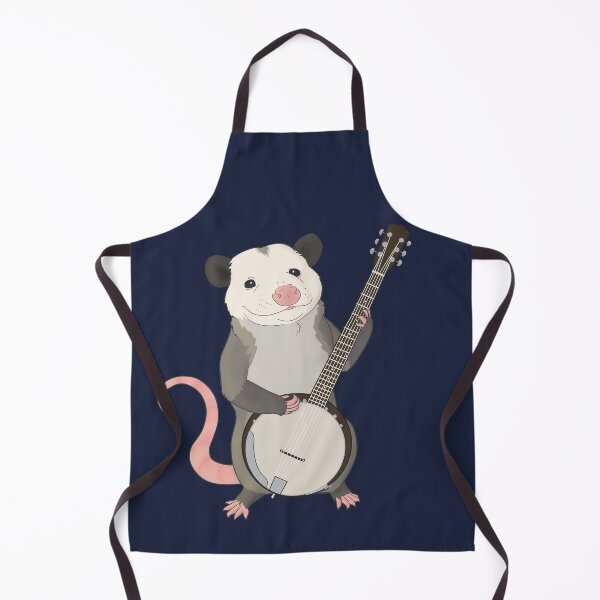 Item preview, Opossum playing the banjo instrument designed and sold by Mehu.