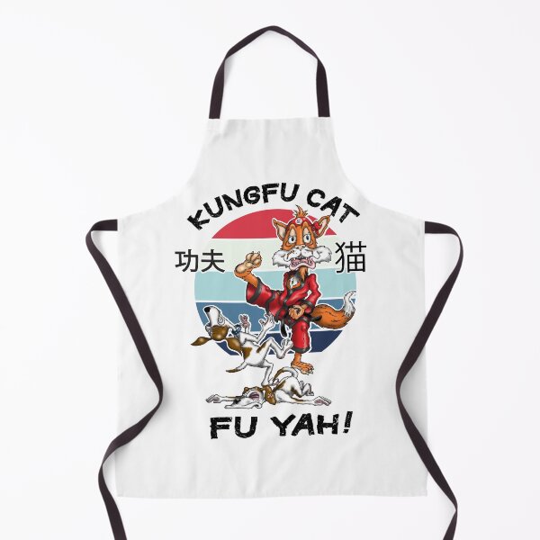 Item preview, Kungfu Cat Funny Kung fu Fighting Cat designed and sold by Status71.