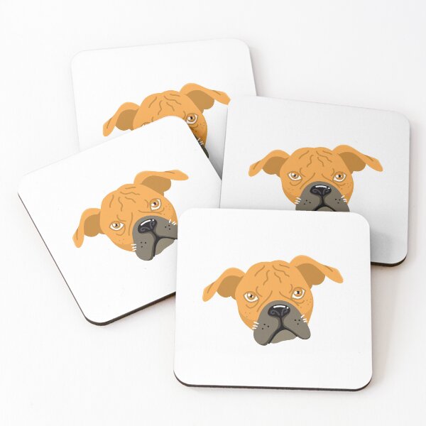 Item preview, Bulldog face designed and sold by jazzydevil.
